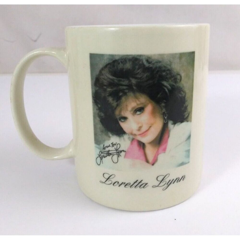 Silver Phoenix M Ware Loretta Lynn Coal Miners Daughter Biography Coffee Cup